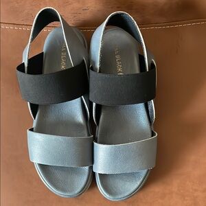 All Black Footwear Platform Sandals size 8